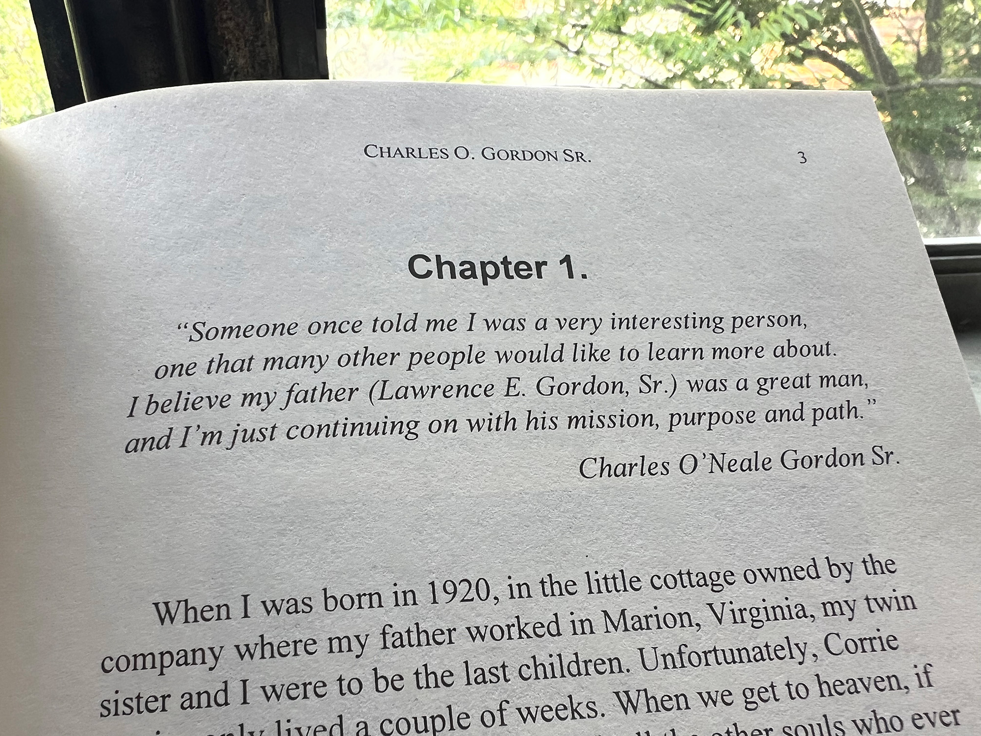 Honoring Legacies: A Father’s Day Tribute to Charles O. Gordon and Dr. Enuf
